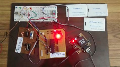 rfid based security system using avr microcontroller|RFID based security system using AVR ATmega32 microcontroller.